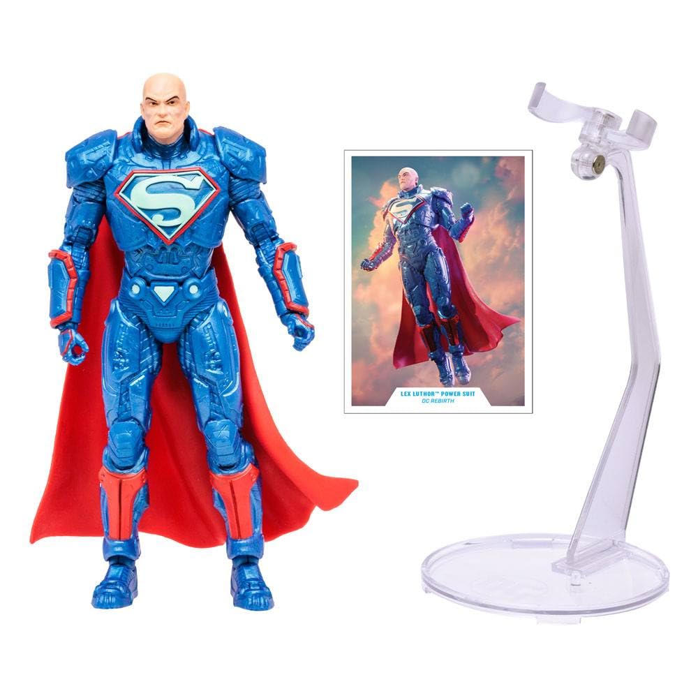 McFarlane Toys, DC Multiverse Lex Luther Power Suit Gold Label Action Figure, Collectible DC Comic Figure with Unique Collector Character Card - Ages…