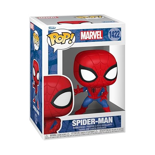 Funko Pop Marvel - Spider-Man - Marvel Comics - Collectable Vinyl Figure - Gift Idea - Official Merchandise - Toys for Kids & Adults - Superheroes…
