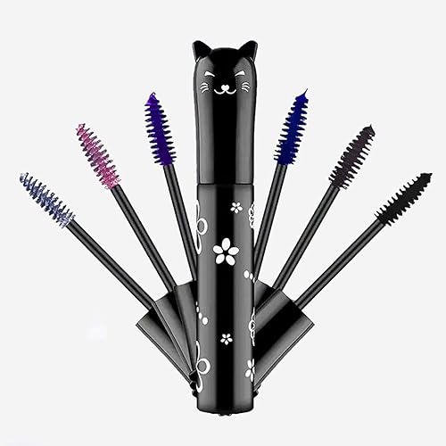 6 colored Mascara sets Gift mascara volume and length White Blue Purple Black Brown Pink Waterproof Natural Hypoallergenic Color Makeup Best Benefit