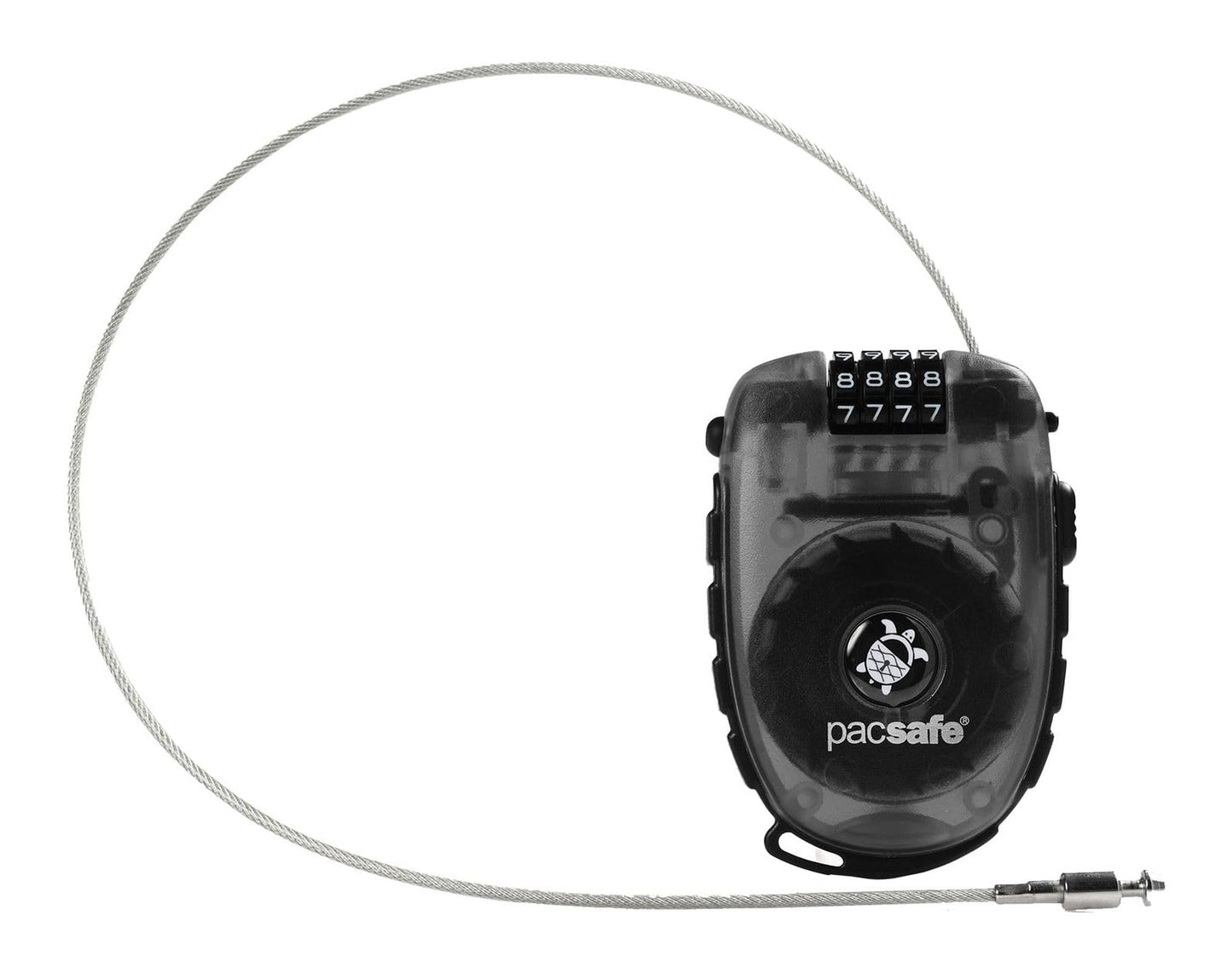 Pacsafe Retractasafe 250 Cable Lock, Color:Smoke, One Size