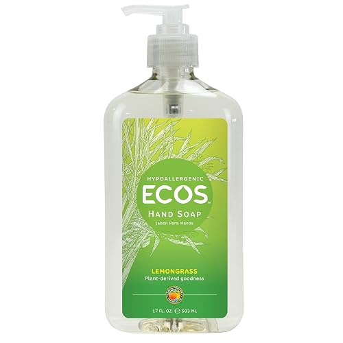 Earth Friendly Pl966406 Hand Soap Lemon Grass 17 Oz. 6 Pack Beauty & Personal Care Earth Friendly Products