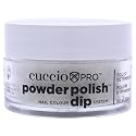Pro Powder Polish Nail Colour Dip System - Gold Glitter by Cuccio Colour for Women - 0.5 oz Nail Powder Beauty & Personal Care Cuccio