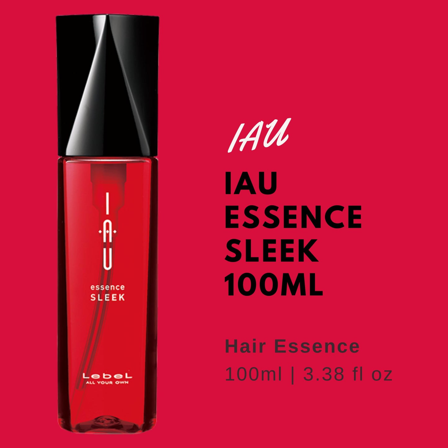 Lebel IAU Hair Essence 100ml - Sleek (Harajuku Culture Pack)