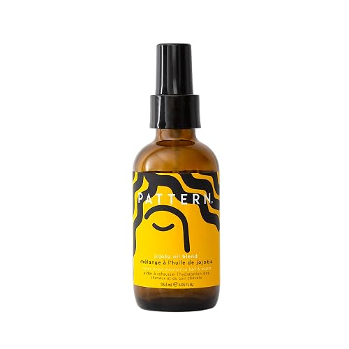 PATTERN Beauty by Tracee Ellis Ross Jojoba Hair Serum, 3.9 Fl Oz, Safflower, Jojoba, Rosehip, Olive & Lavender Oils, Lightweight Moisture Boost