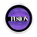 Fusion Body Art Pro Face Paint | Prime Royal Purple (32gm), Professional Quality Water Activated Face and Body Paint Supplies Single Makeup Cake