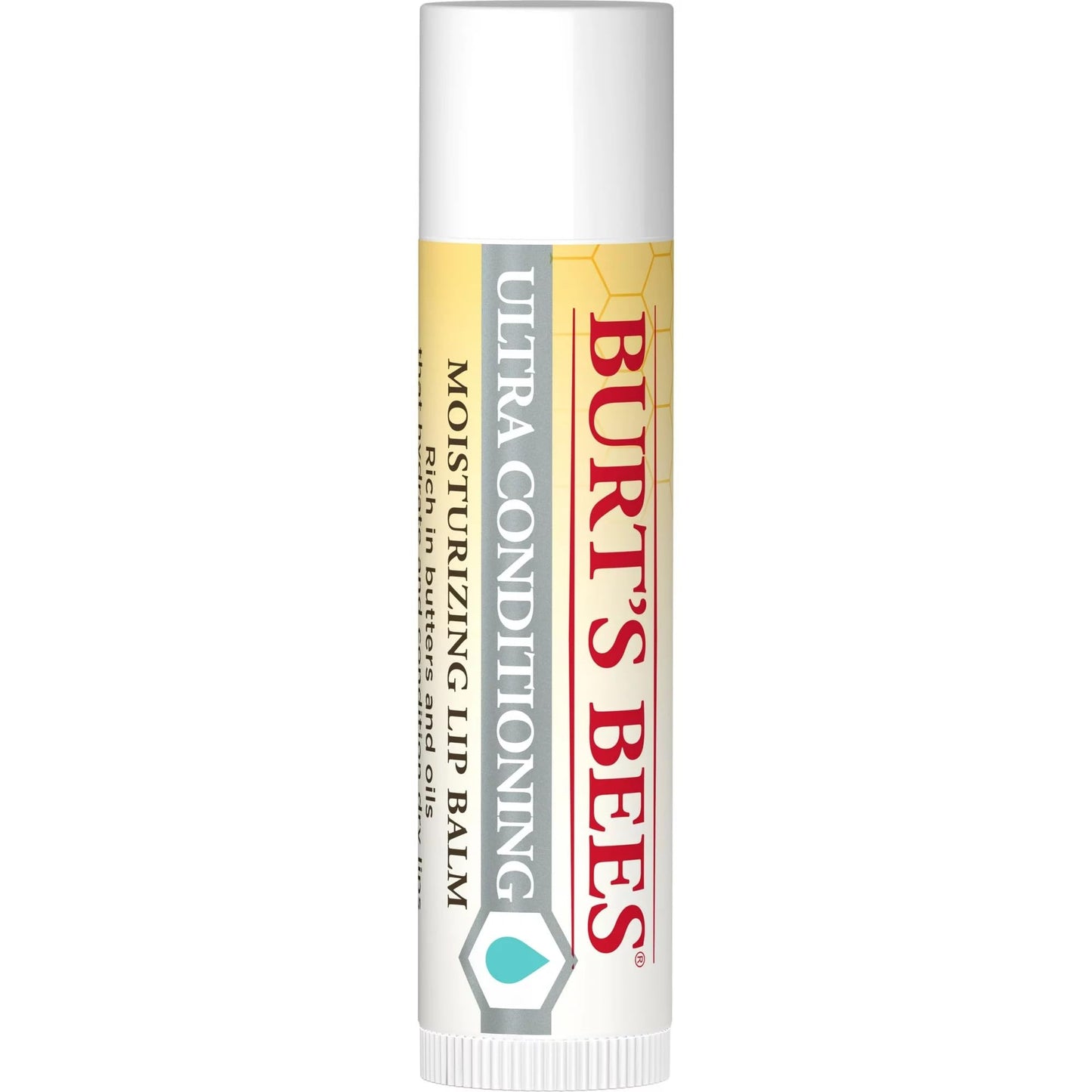 Burt's Bees Lip Balm, Ultra Conditioning with Kokum Butter, 0.15 oz (Pack of 2)