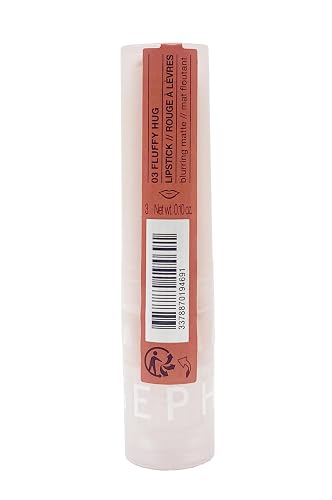 SEPHORA Collection Cloud Blurred Matte Lipstick - 03 Fluffy Hug (warm, muted coral) .10 Oz