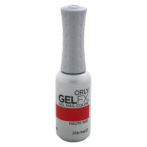 Orly Gel FX Nail Color, Haute Red, 0.3 Ounce