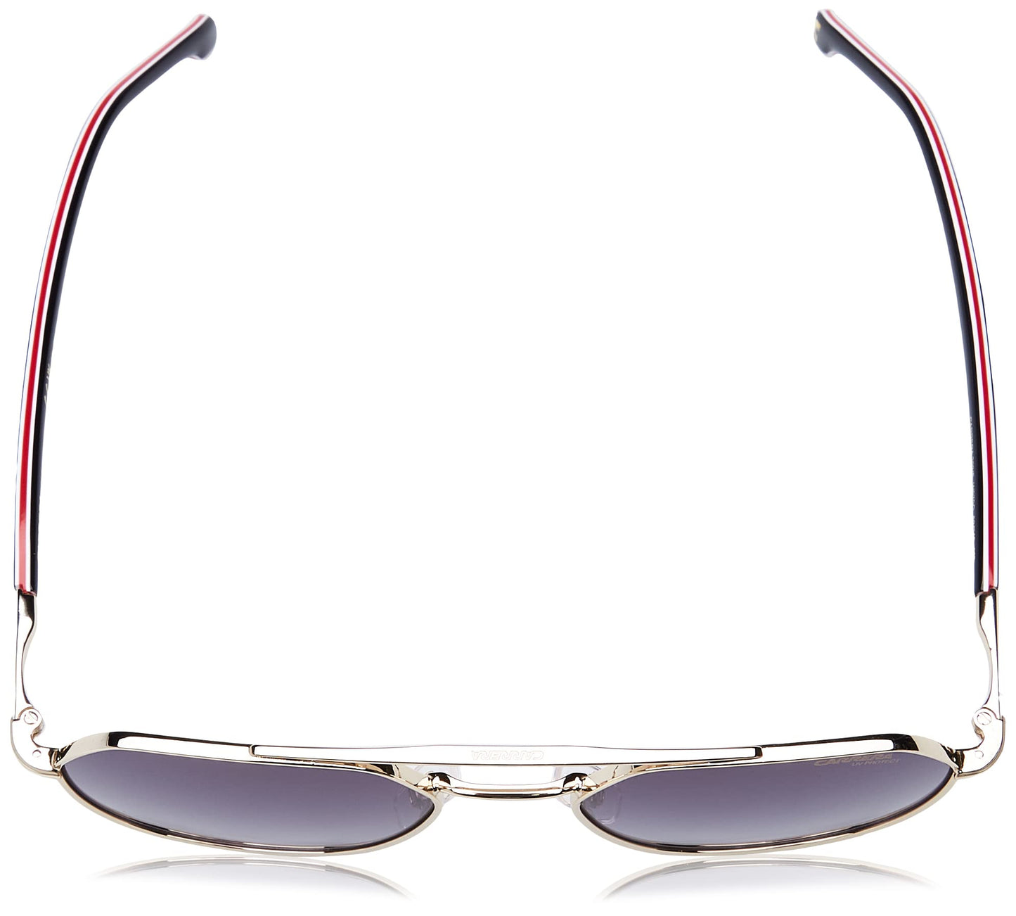 Carrera Unisex Sunglasses, W97/9o Gd Strpd Bk, 53