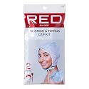 Red by Kiss Hair Dye Coloring and Highlighting Kit Frosting and Tipping Cap kit (2 Piece Kit)