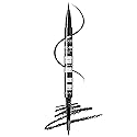 Kokie Gel Ink Dual Ended Eyeliner (Matte Black)