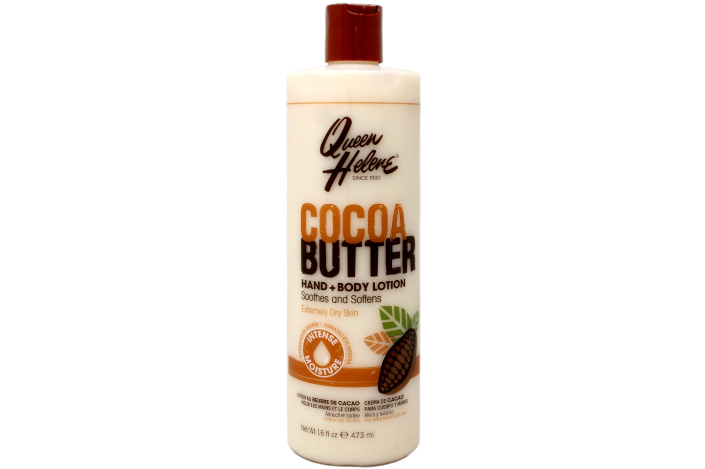QUEEN HELENE Cocoa Butter Hand & Body Lotion 16 oz (Pack of 6)