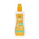 Australian Gold Spray Gel Sunscreen, Hydrate Skin, Broad Spectrum, Water Resistant, Non-Greasy, Oxybenzone Free, Cruelty Free, SPF 15, Moisturize-Max