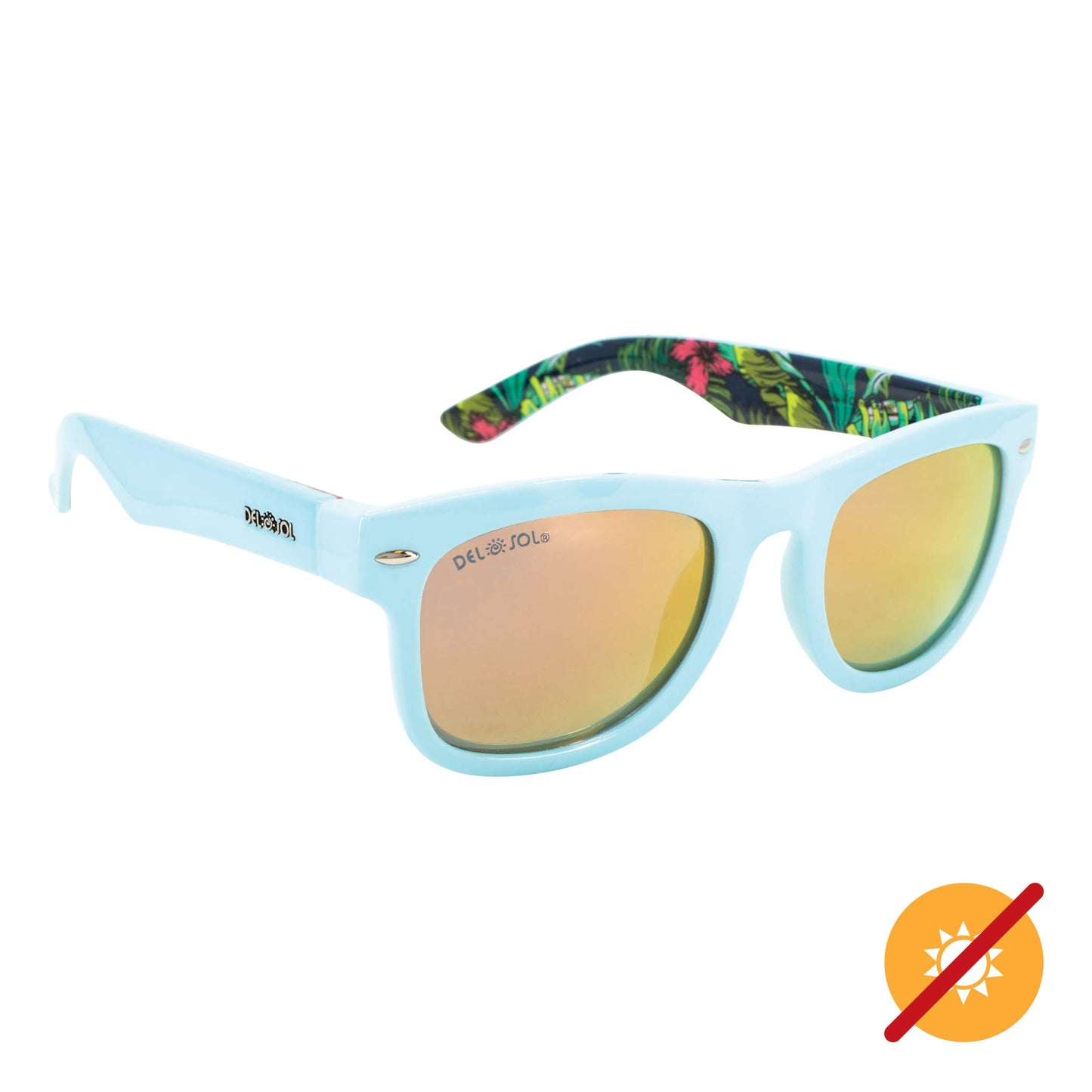 Del Sol Solize Color-Changing Sunglasses, 100% UVA and UVB Blocking Protection