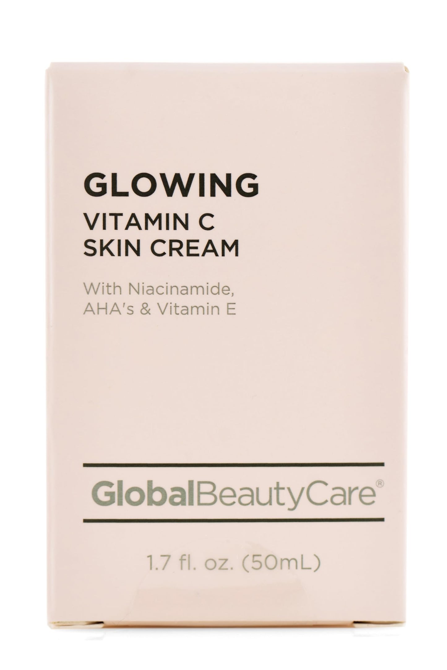 Global Beauty Care Vitamin C - Skin Cream with Niacinamide, AHA & Vitamin E 1.7 fl oz 50ml