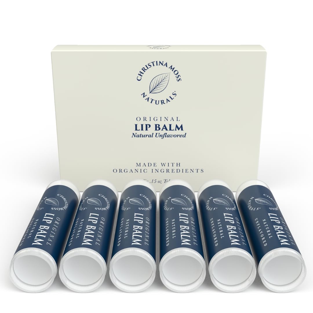 Christina Moss Naturals Lip Balm, Natural and Organic Ingredients