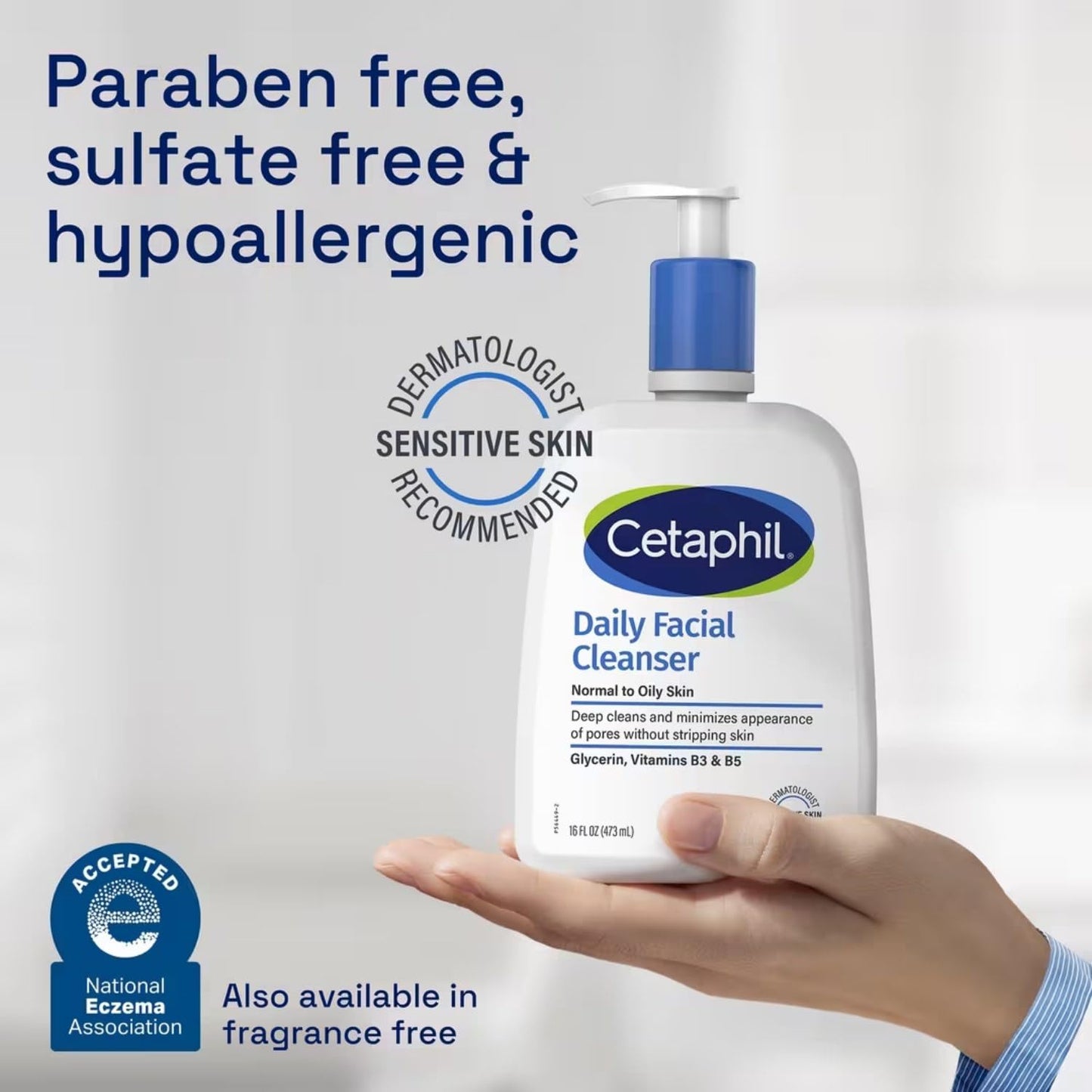 Daily Facial Cleanser, 8 fl oz (237 ml), Cetaphil