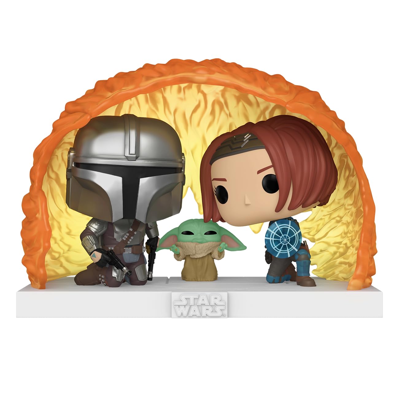 Funko POP! Moments: The Mandalorian - Grogu Force Barrier - Star Wars: The Mandalorian - Collectable Vinyl Figure - Gift Idea - Official Merchandise…