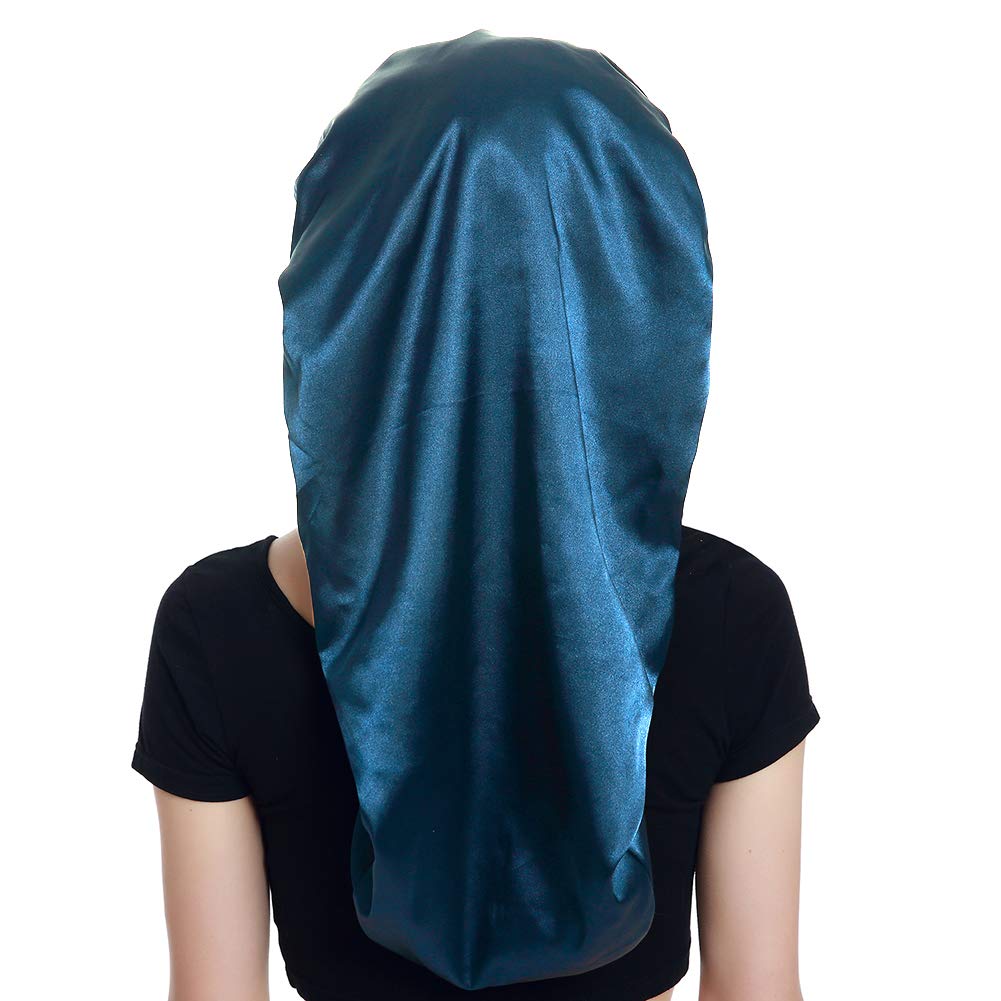Satin Bonnet Extra Large for Braids Long Sleeping Cap Beauty and Personal Care Alnorm
