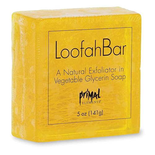 Primal Elements Tahitian Vanilla Loofah Bar Soap, 5 Ounce
