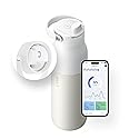 LARQ Bottle PureVis 2 23 oz - UV Water Purifier with Self-Cleaning, App Hydration Tracking, Filter Straw, Detachable Handle, Double-Wall Insulated