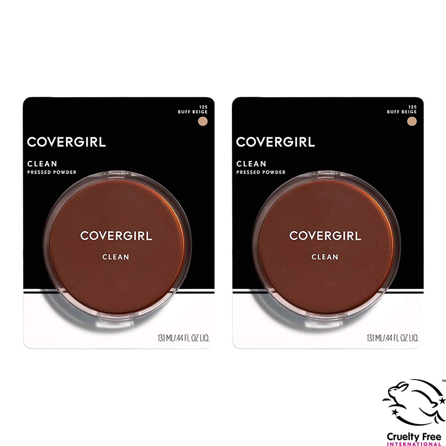 Covergirl Clean Pressed Powder Foundation, 110 Classic Ivory, 1 Count (Pack of 2) Beauty and Personal Care COVERGIRL