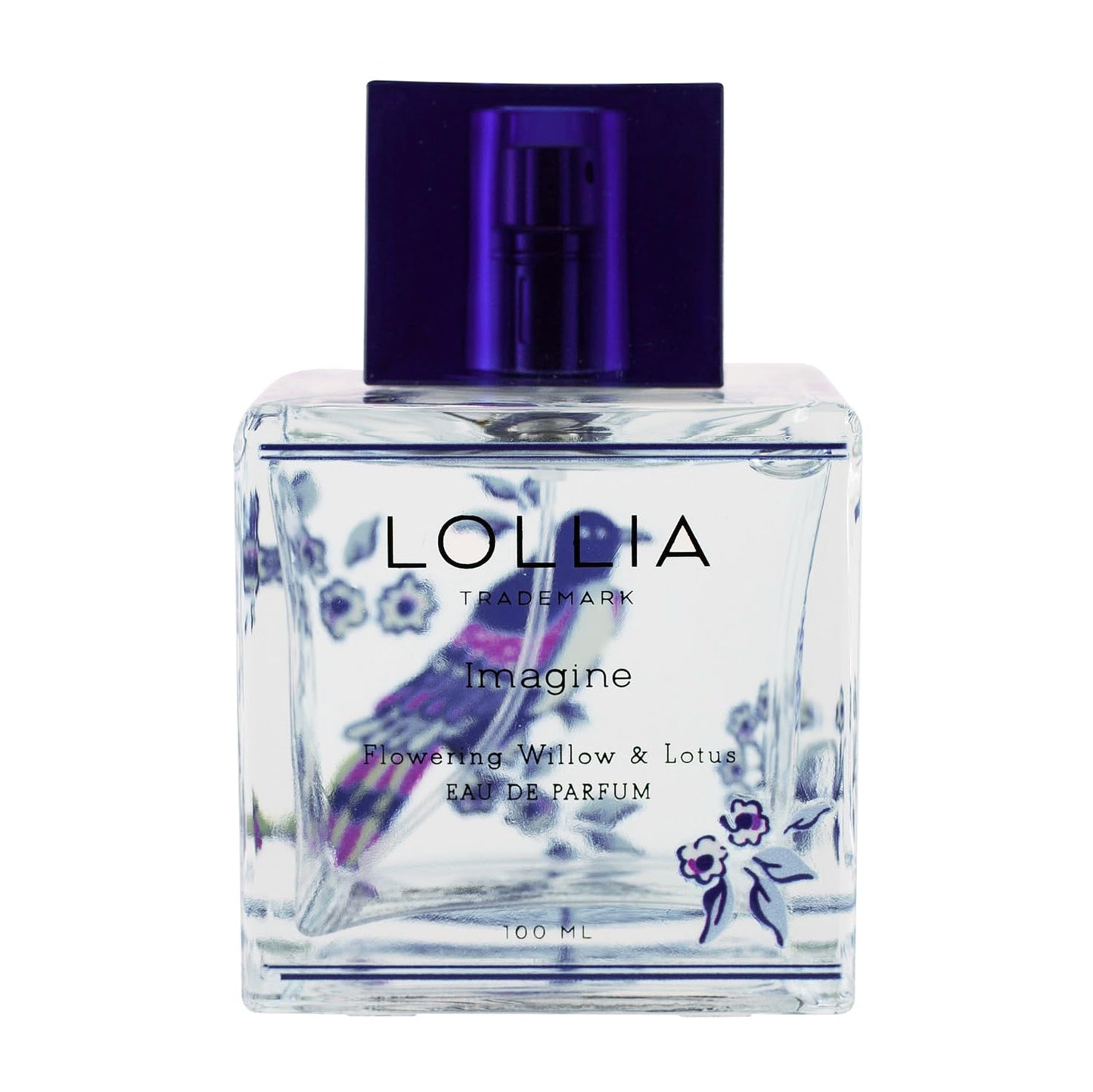 LOLLIA Imagine Eau de Parfum, 3.4 fl. oz. - Flowering Willow & Lotus - Beautifully Captivating Perfume, Women’s Perfume, Eau de Parfum Spray for Women, Women’s Fragrance