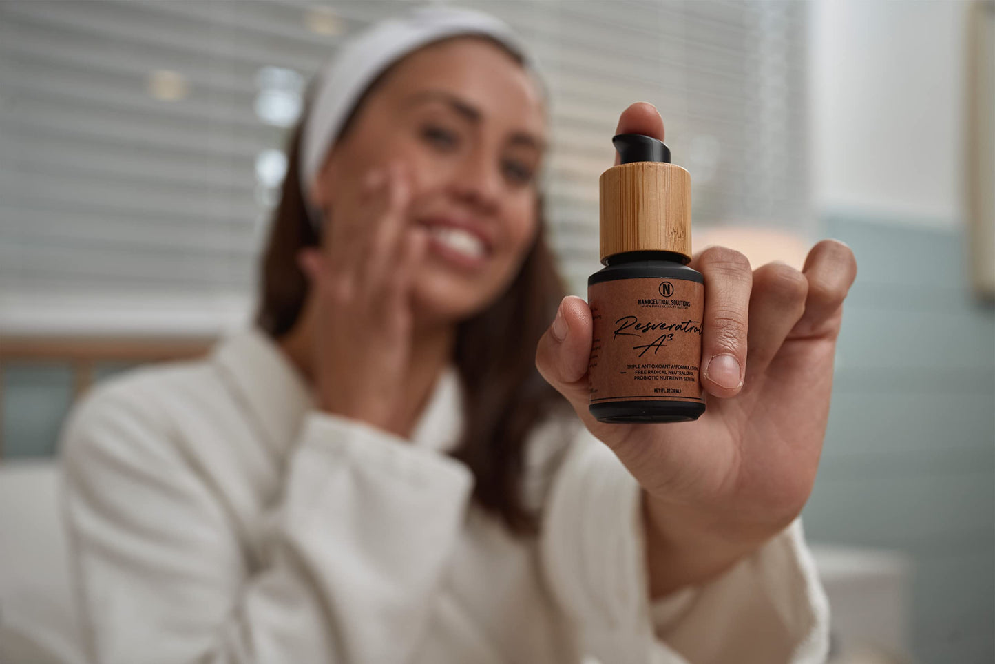 NANO RESVERATROL A3 SERUM Nanosized Particles for Instant Absorption deep into the Skin. Master Antioxidant, Anti-Ageing, Reduces Hyperpigmentation