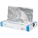 ForPro Professional Collection Embossed Foil Sheets 900S, Aluminum Foil, Pop-Up Dispenser, for Hair Color Application and Highlighting Services, Food