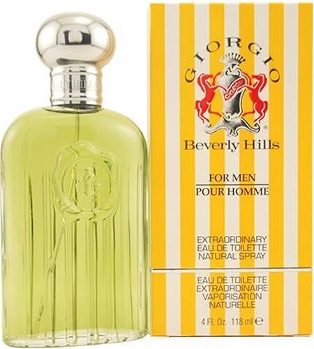 Giorgio Beverly Hills Giorgio for Men, Eau De Toilette Spray, 4-Ounce