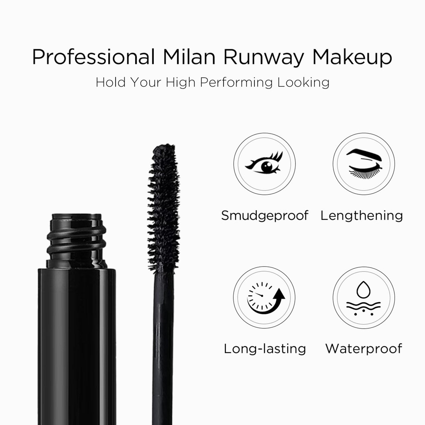 Lord & Berry Splashproof Mascara Waterproof Mascara 10.6ml