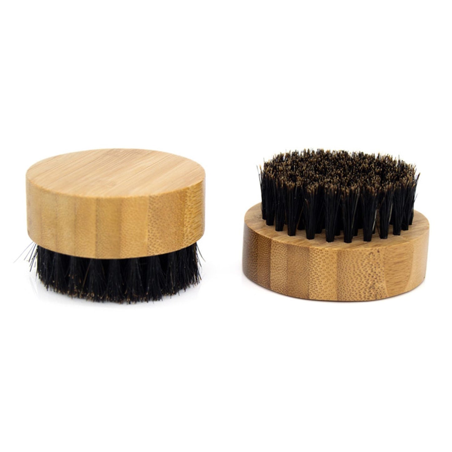 Men Beard Grooming Brush Beard & Mustache Brush Round Wood Handle For Facial Hair Boar Bristle Brush Adds & Softne Beauty and Personal Care Hxyxbnhno