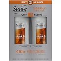 SUAVE HAIR Professionals Sleek Shampoo And Conditioner With Pump, 28 Ounce