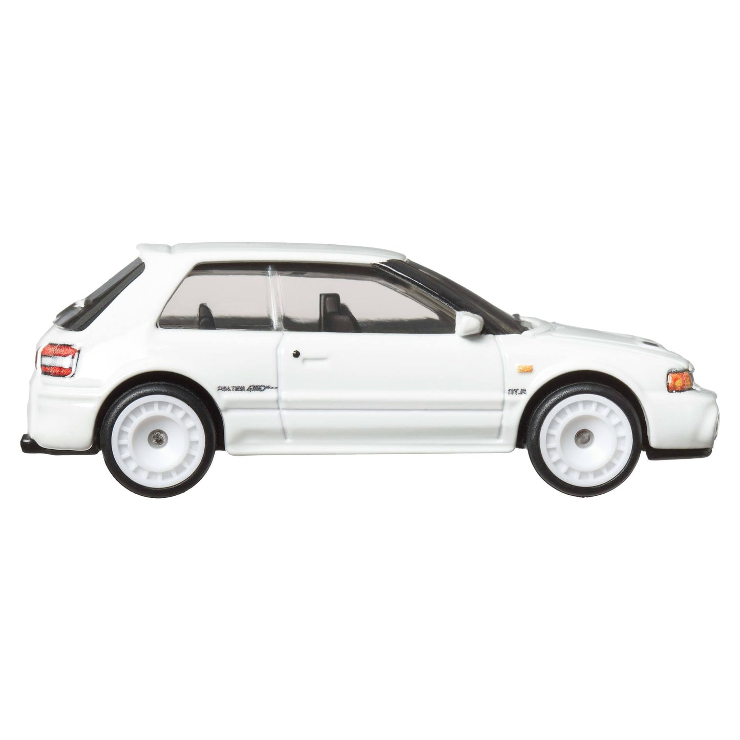Hot Wheels Boulevard Mazda 323 GTR 1:64 Scale Die-Cast Car, White