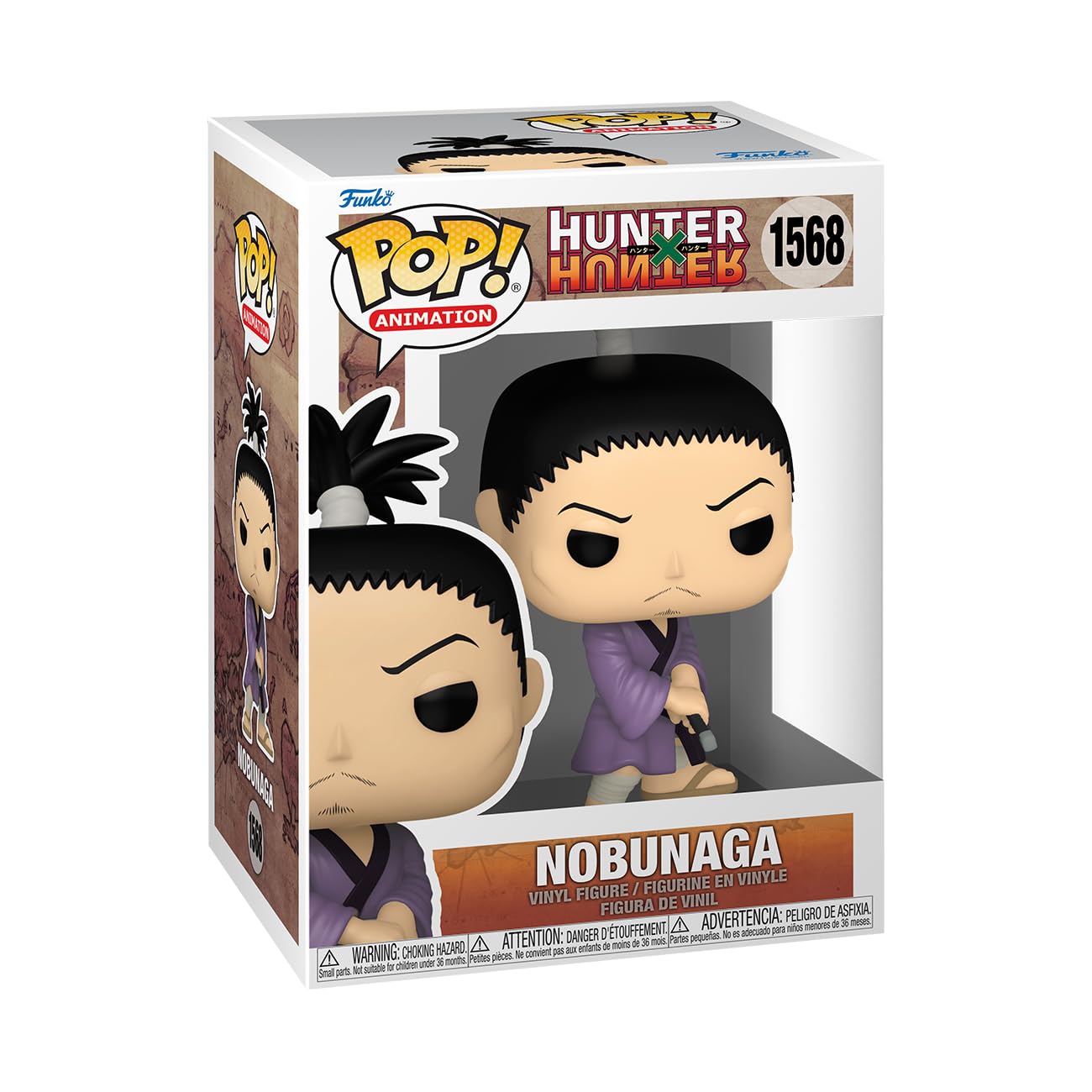 Funko POP! Animation: Hunter X Hunter - Nobunaga Hazama - Hunter X Hunter (HXH) - Collectable Vinyl Figure - Gift Idea - Official Merchandise…