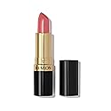Revlon Super Lustrous Lipstick, Creamy Formula For Soft, Fuller-Looking Lips, Moisturized Feel, 415 Pink In The Afternoon, 0.15 oz