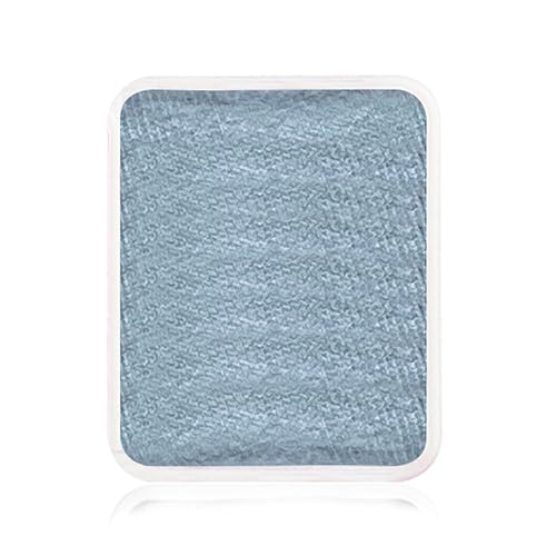 Kraze FX Face Paint Palette Refill - Silver Face Paint (6 gm) - Hypoallergenic Non-Toxic Water Activated Professional Halloween Face & Body Painting