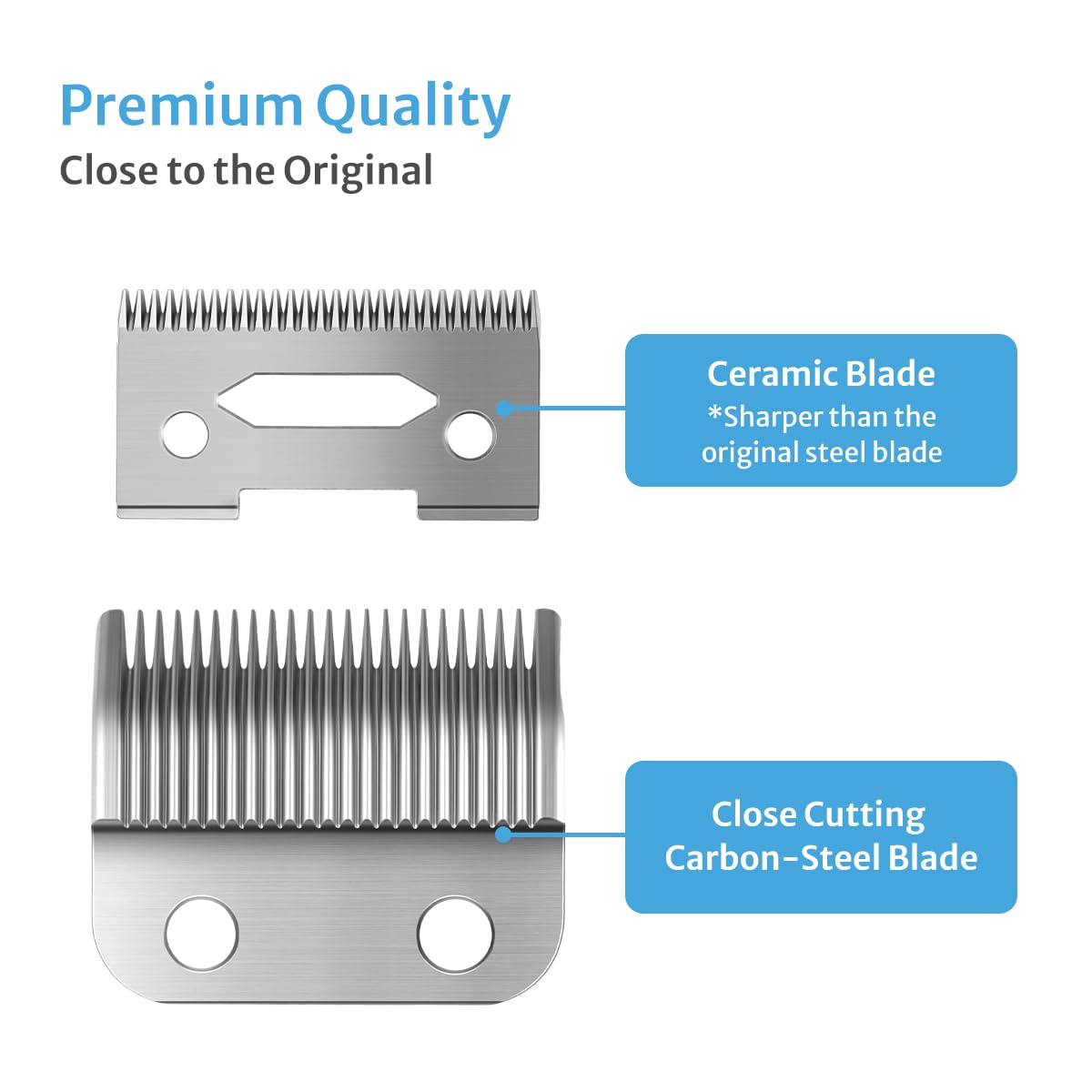 Blade Compatible with Wahl Clipper Blades Replacement, 1 Pack Beauty and Personal Care Perfitech