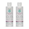 DHS Conditioning Rinse Moisturizing Conditioner - Hydrating and Detangling for Dry, Damaged, or Oily Hair - 2 Pack (8 oz Bottles)