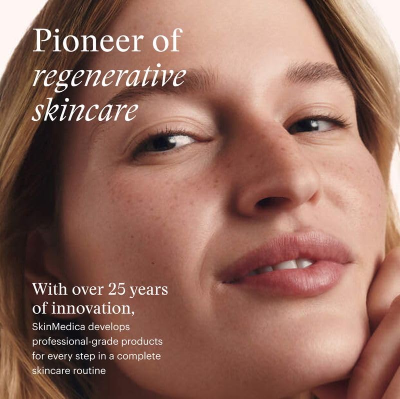 SkinMedica Facial Cleanser 6 oz – Foaming Face Wash for All Skin Types | Removes Dirt, Oil & Makeup, Enriched with Soothing Panthenol