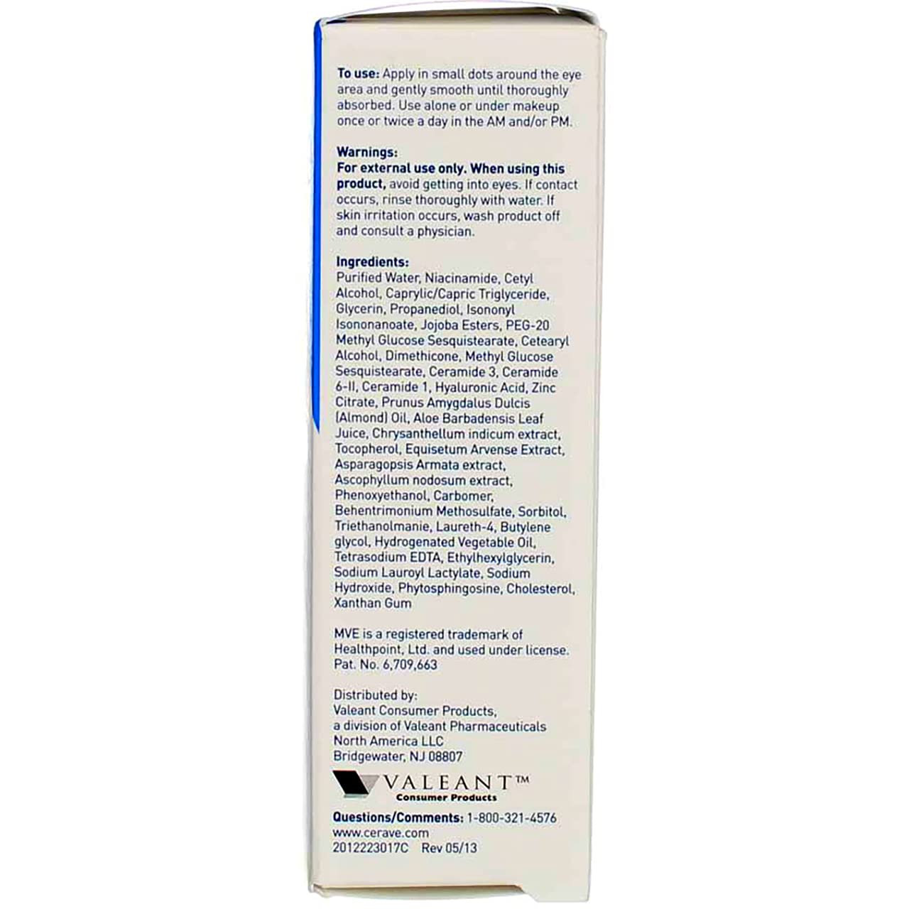 CeraVe Eye Repair Cream 0.5 oz (Pack of 8)