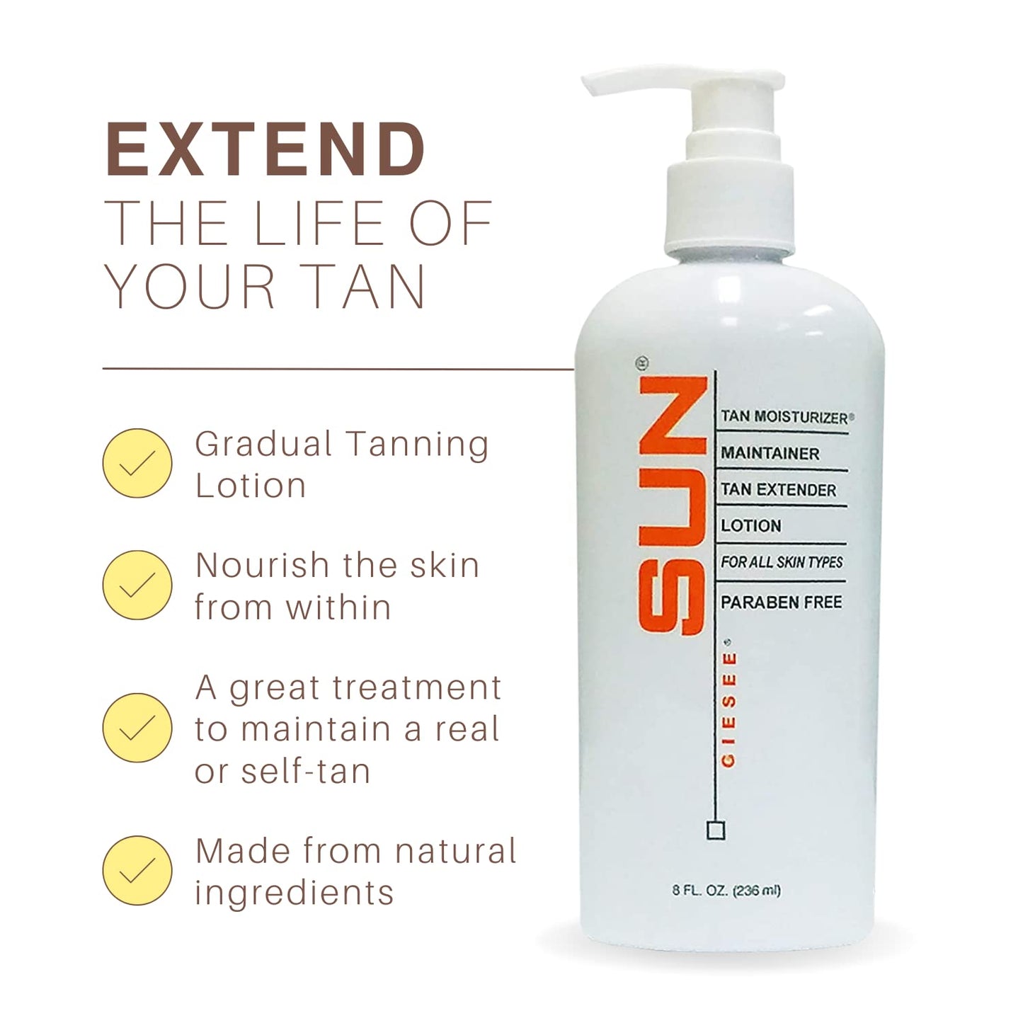 Sun Labs Tan Maintainer, 8 oz.