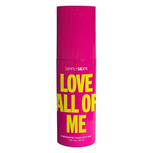 Simply Sexy Affirmations Love All of Me Pheromone Body Mist for Women - Fruity Gourmand Scent with Notes of Fresh Tropical, Mandarin and Tangerine -