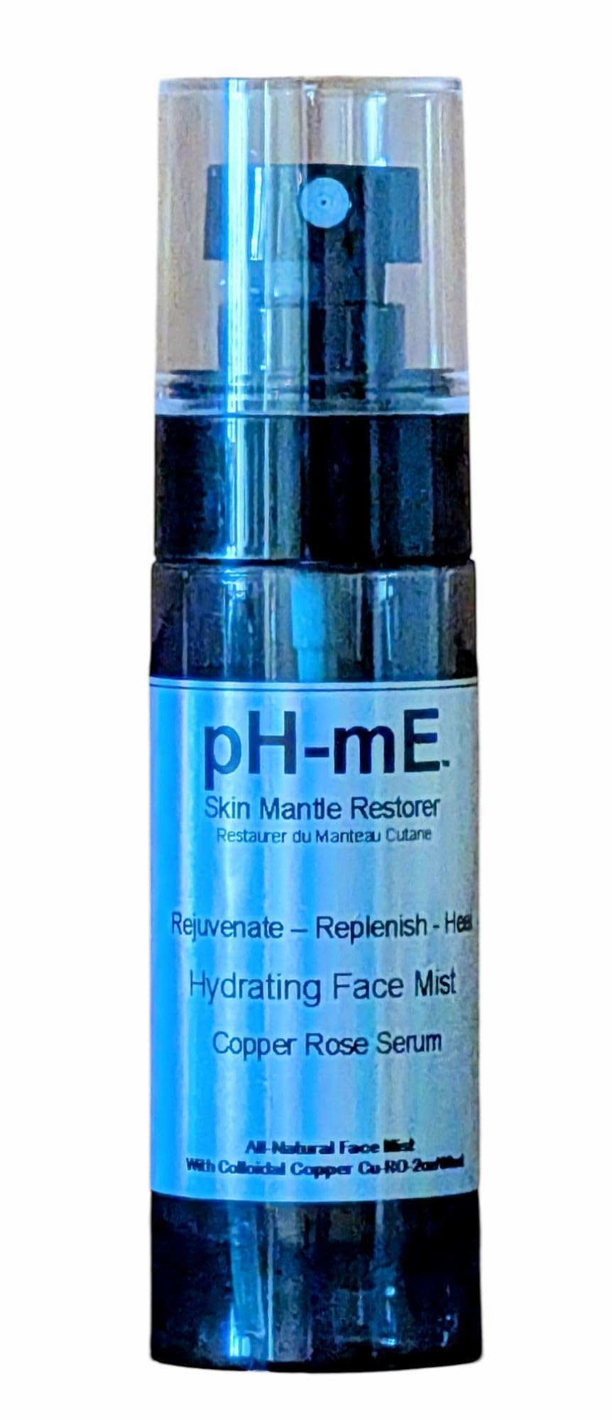 pH-mE Hydrating Cleaning Face Mist, Copper Rose, Pure, Natural, Organic Ingredients Helps your Skin Reduce Wrinkles, Fine Lines, Inflammation, Acne