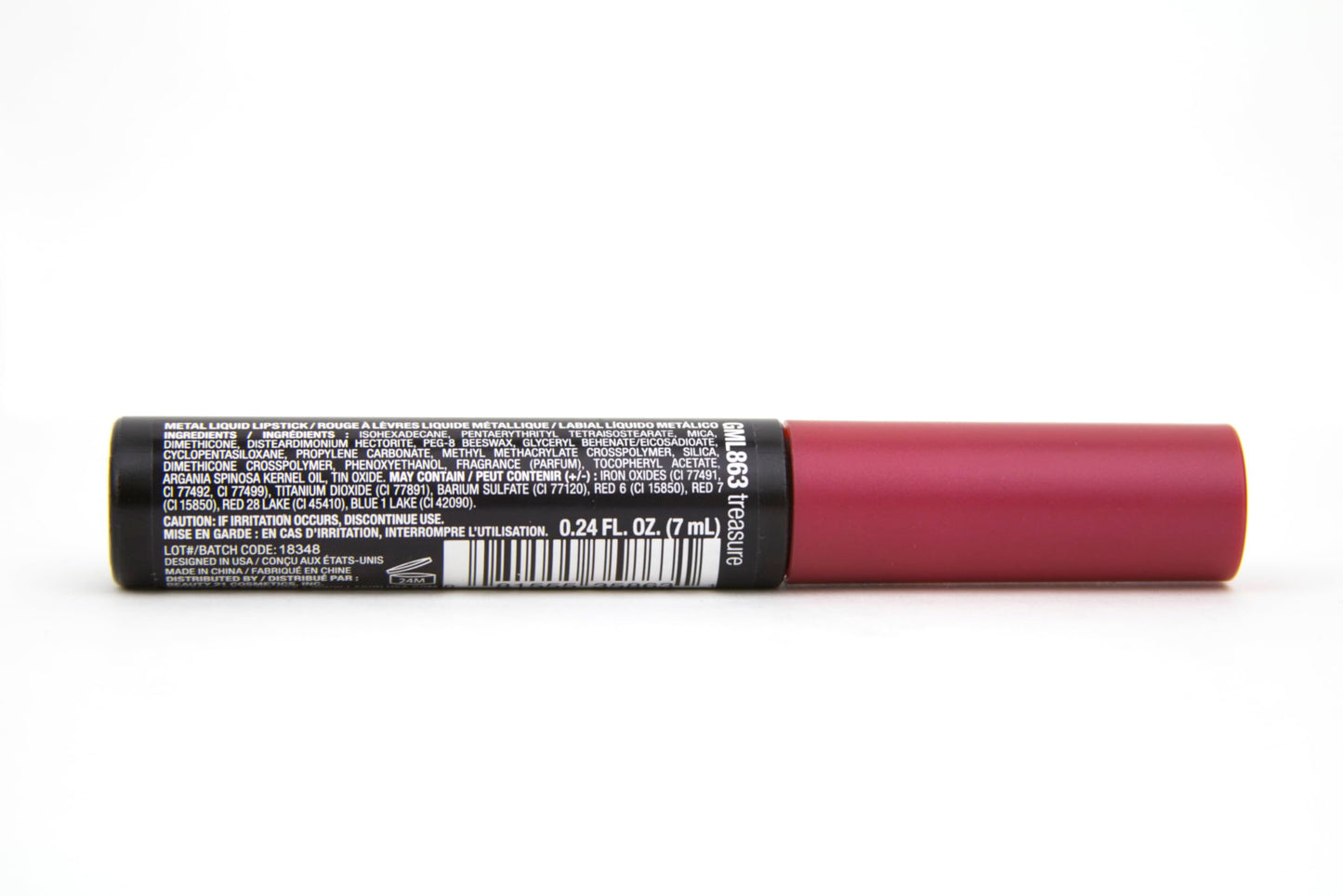 L.A. Girl Metal Liquid Lipstick, Treasure GML863