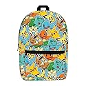 Bioworld Pokemon Characters Large Backpack