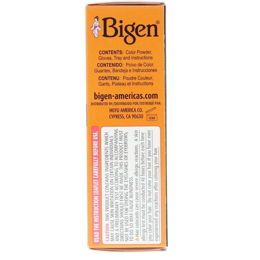 Bigen Permanent Powder Hair Color 59 Oriental Black 1 ea (Pack of 3)