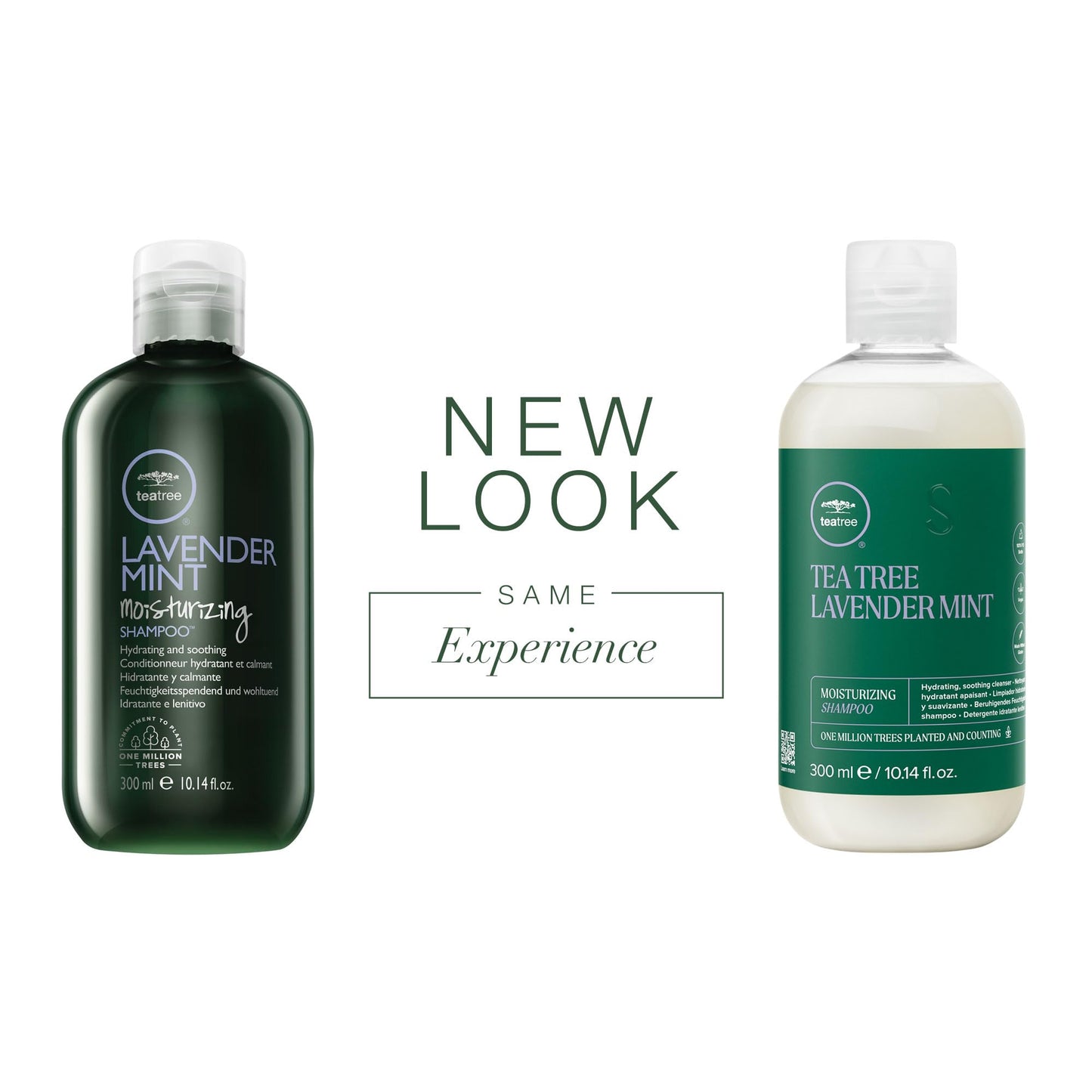 Tea Tree Lavender Mint Moisturizing Shampoo, Hydrates + Soothes, For Coarse + Dry Hair, 10.14 fl. oz.