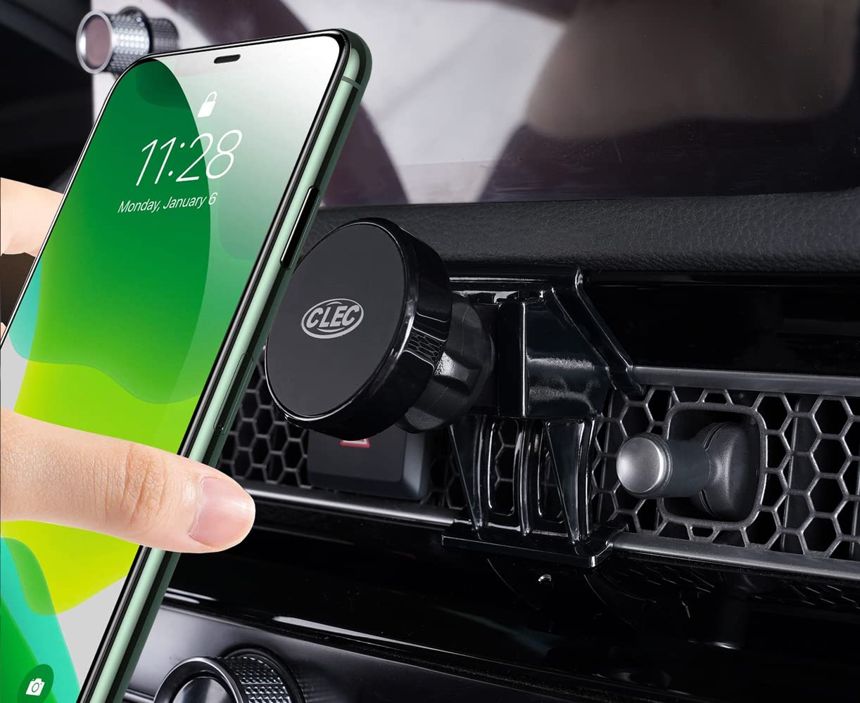 Zchan Civic 2025-2022(NOT CRV/Accord/HRV) Magnet Car Phone Holder Stand Apply to 11th Gen,360°Rotation Upgraded in Air Vent/Dashboard Car Phone Mount…