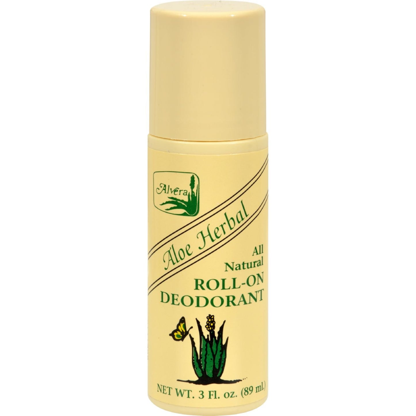 Alvera All Natural Roll-On Deodorant Aloe Herbal - 3 fl oz2 Beauty and Personal Care Alvera